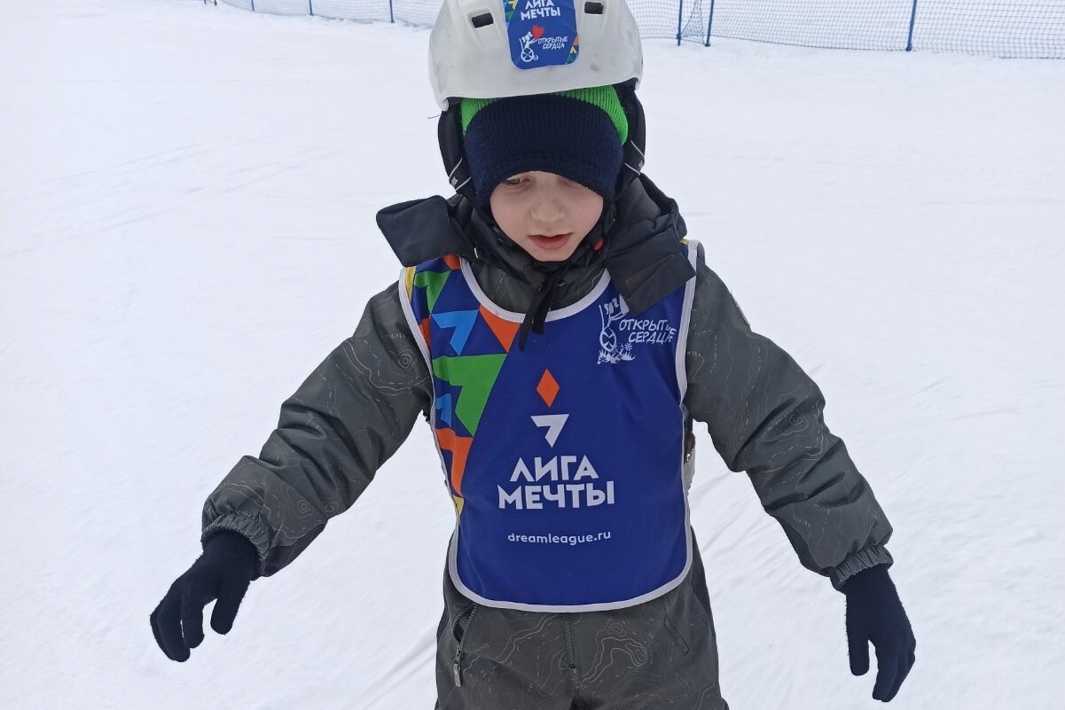 Тимощенко Филипп приступил к занятиям по путёвке «Лыжи мечты Красноярск»