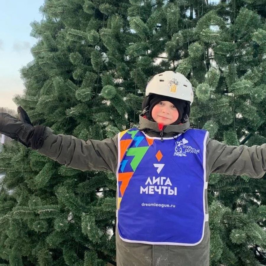 Миша Рябинин. Тренировка на морозе