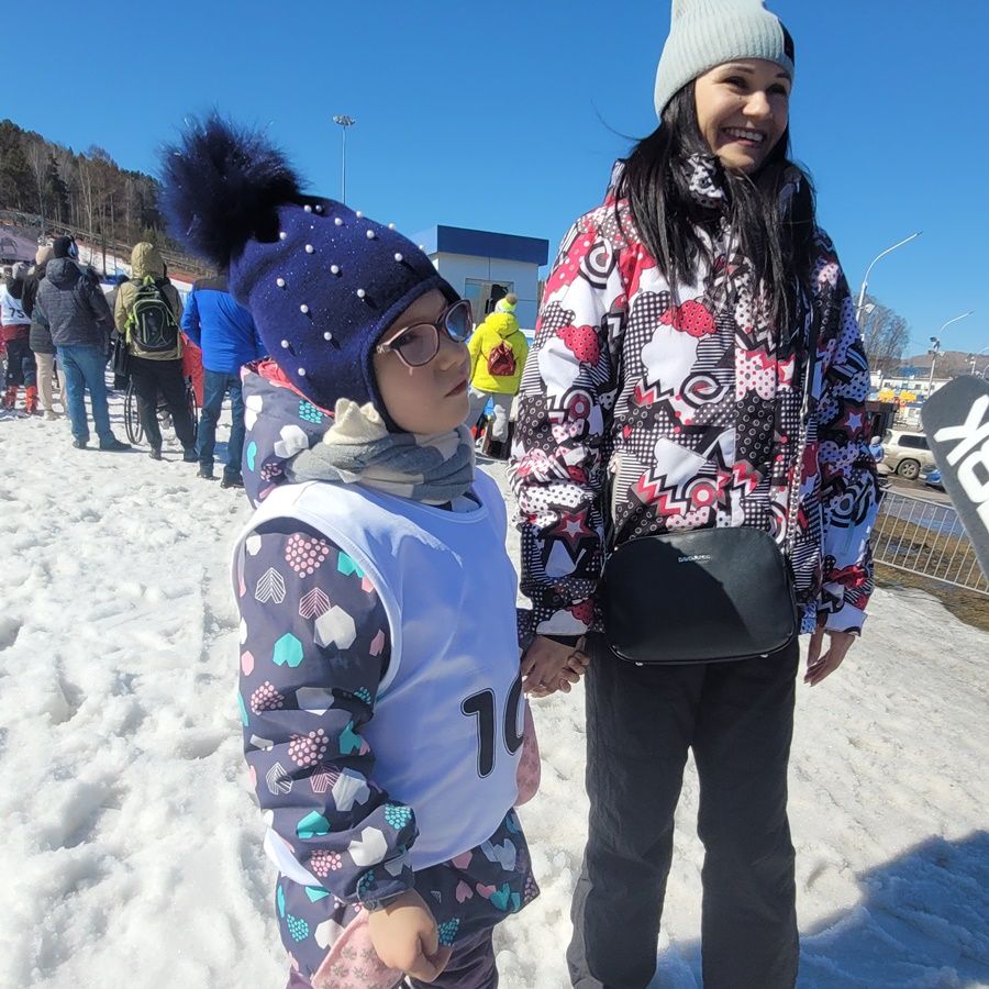 Караськова Эвелина 8 лет, участница программы Лыжи мечты Красноярск