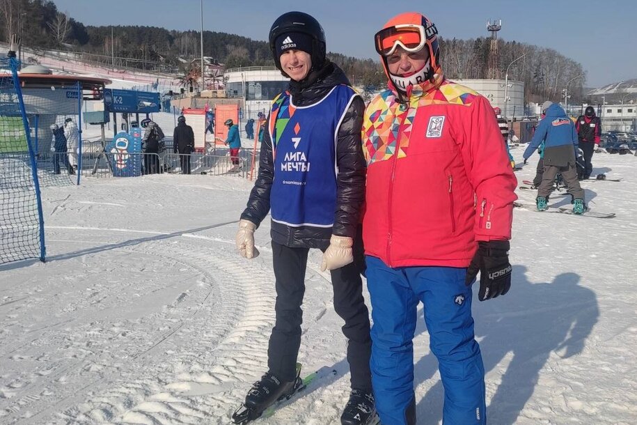 Тимур Арсанукаев закончил занятия по путёвке «Лыжи мечты Красноярск»