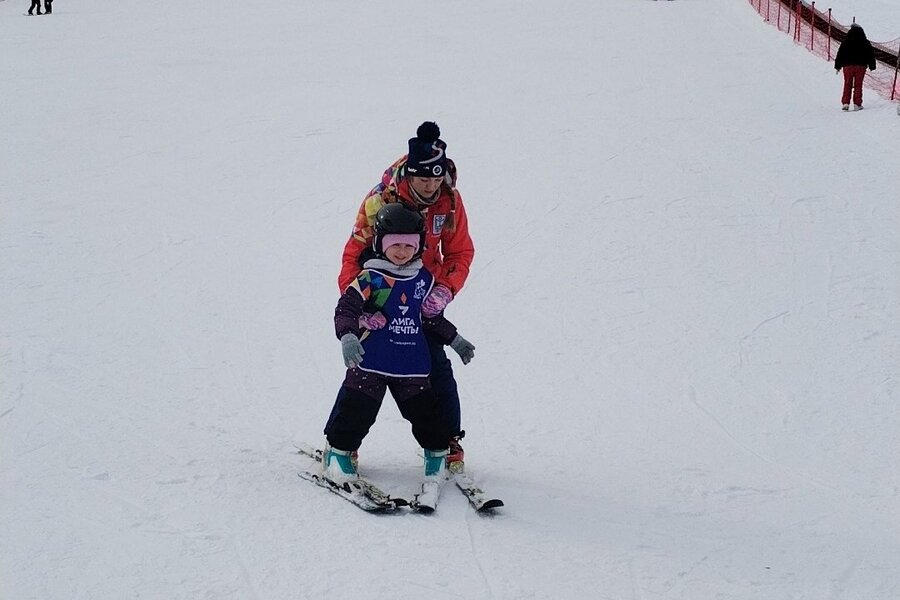 Второе занятие Дарины. Полет нормальный