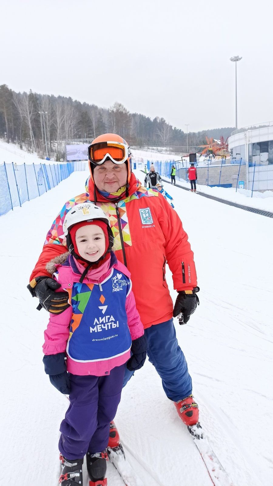 Настя закончила курс занятий в проекте «Лыжи мечты» в этом году!