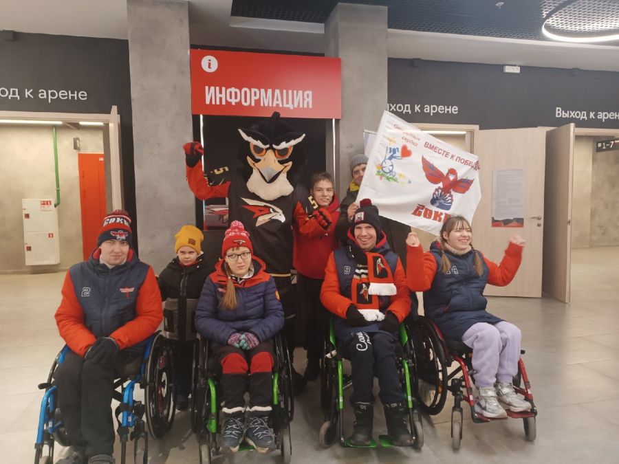 Болеем за ХК &laquo;Сокол&raquo; Красноярск в Омске! Вперёд!