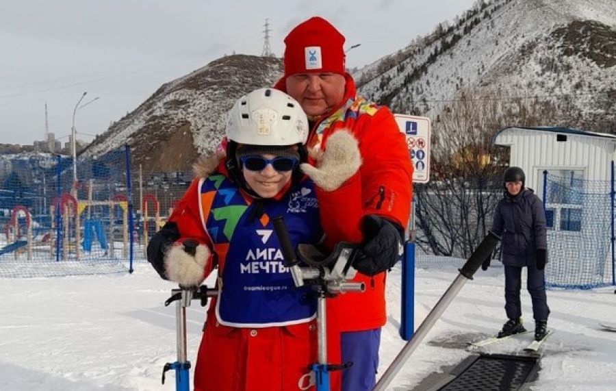 Кравченко Артём приступил к занятиям по путёвке «Лыжи мечты Красноярск»