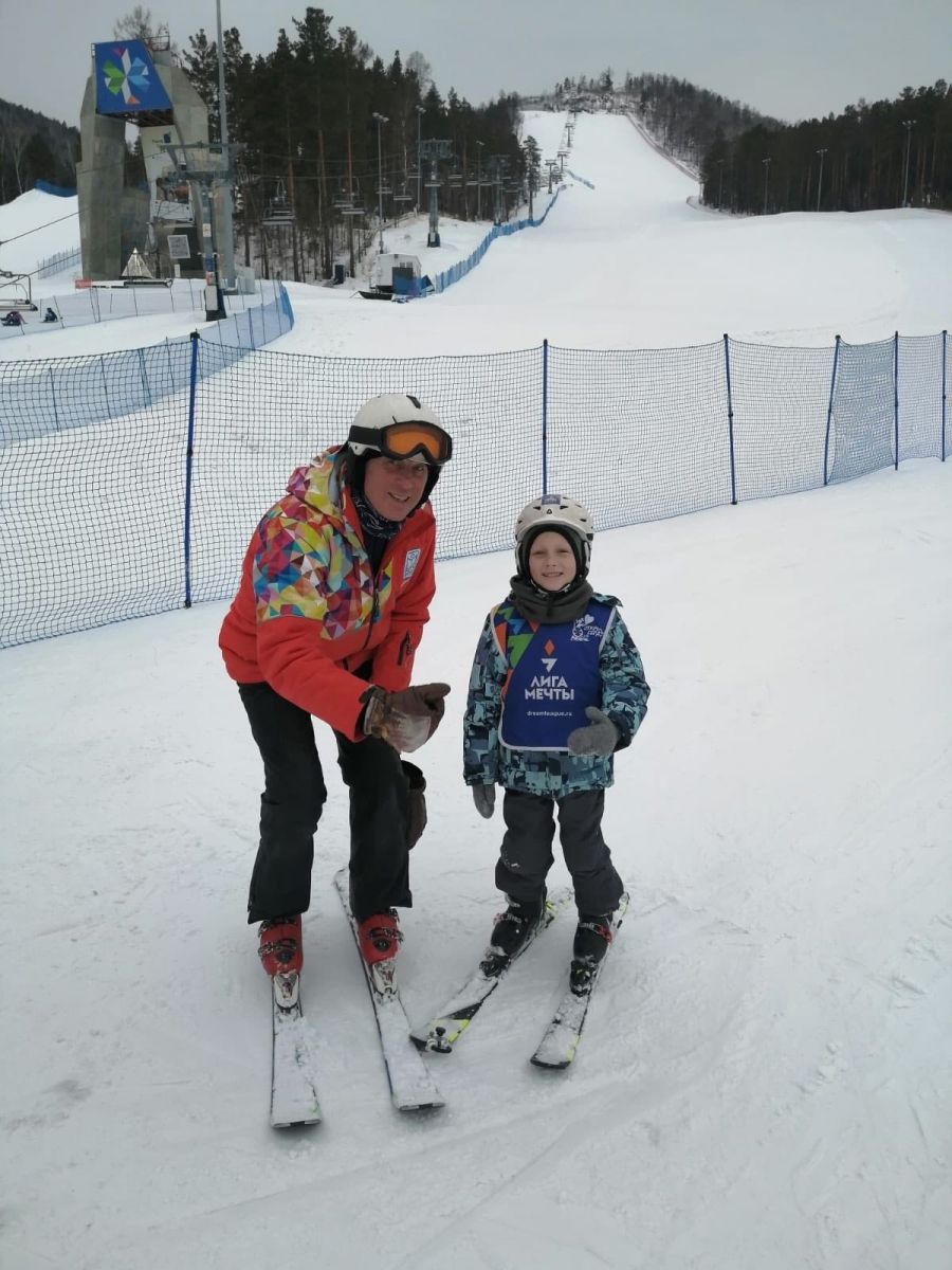Косырьков Гриша на первом занятии
