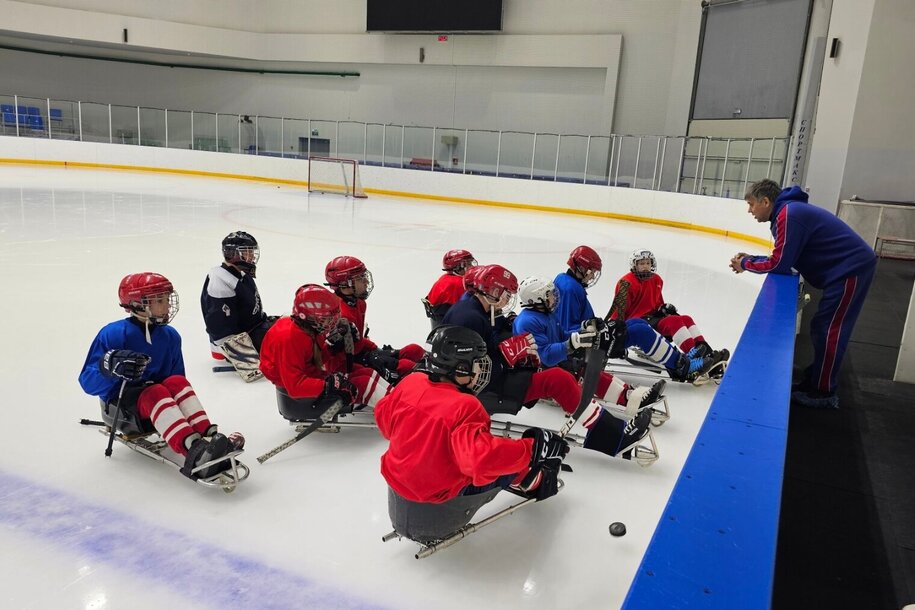 Самая любимая тренировка – ледовая игровая