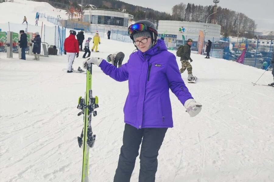 Настя Савчук закончила занятия по путёвке