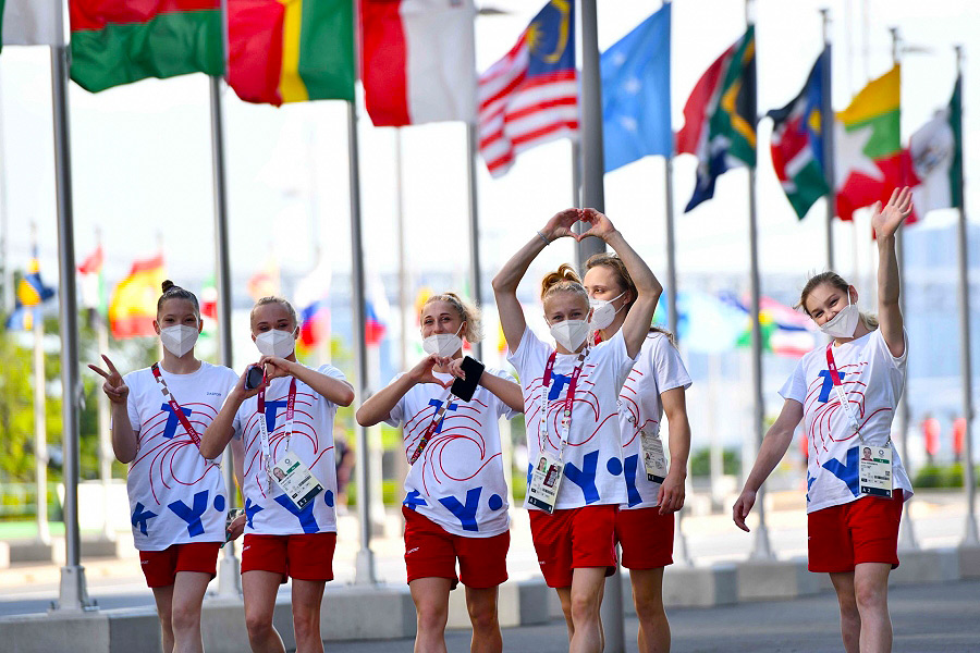 Олимпийский огонь Токио