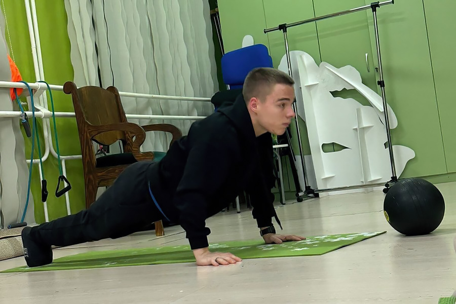 Сегодня силовая тренировка