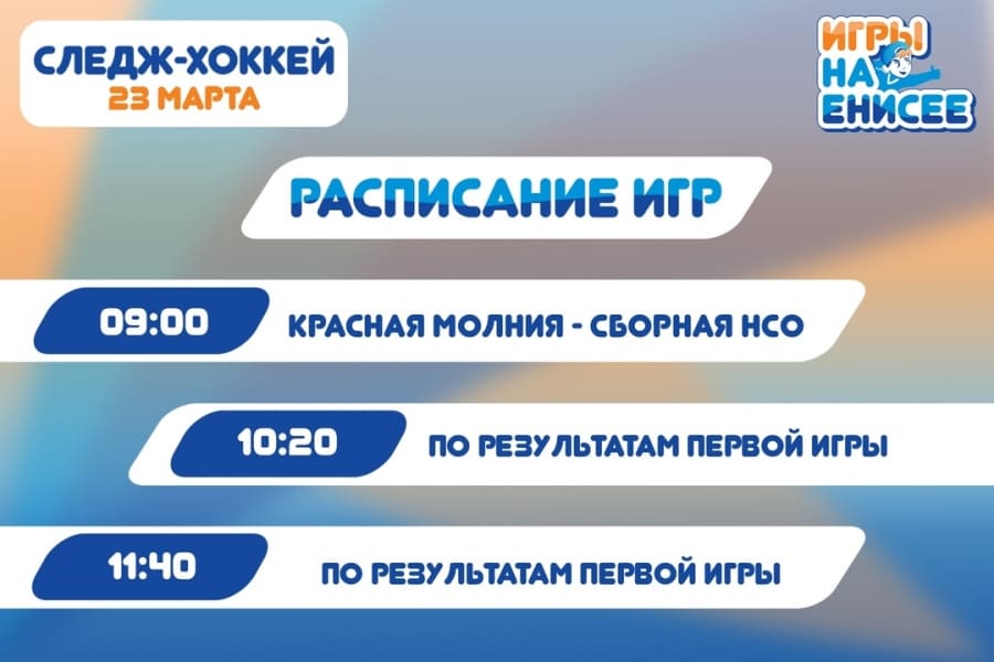 Расписание второго игрового дня 23.03.2025
