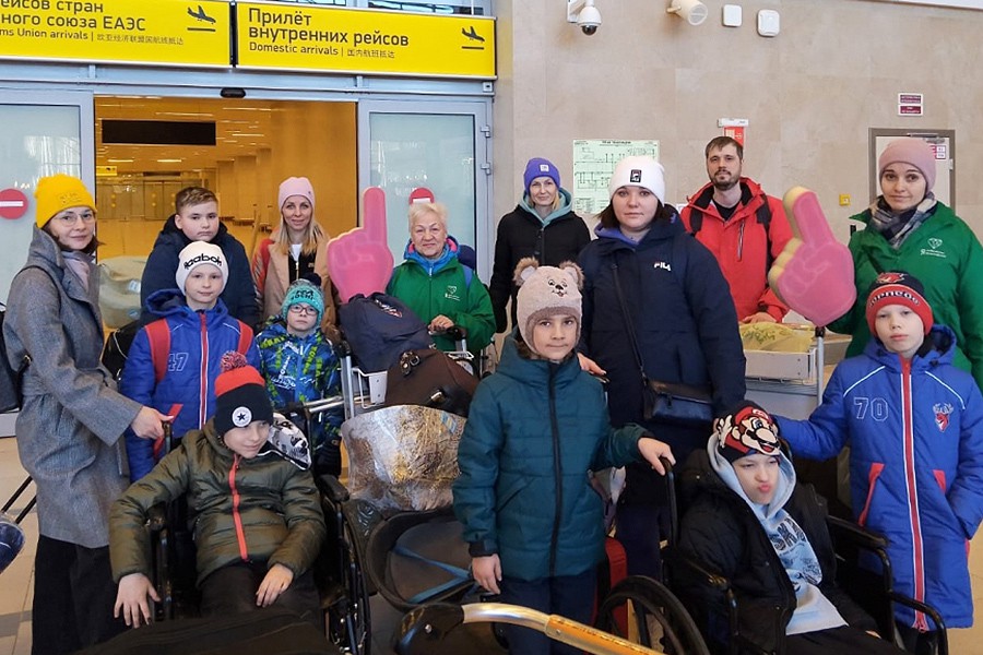 Встретили ребят из Нижнего Новгорода