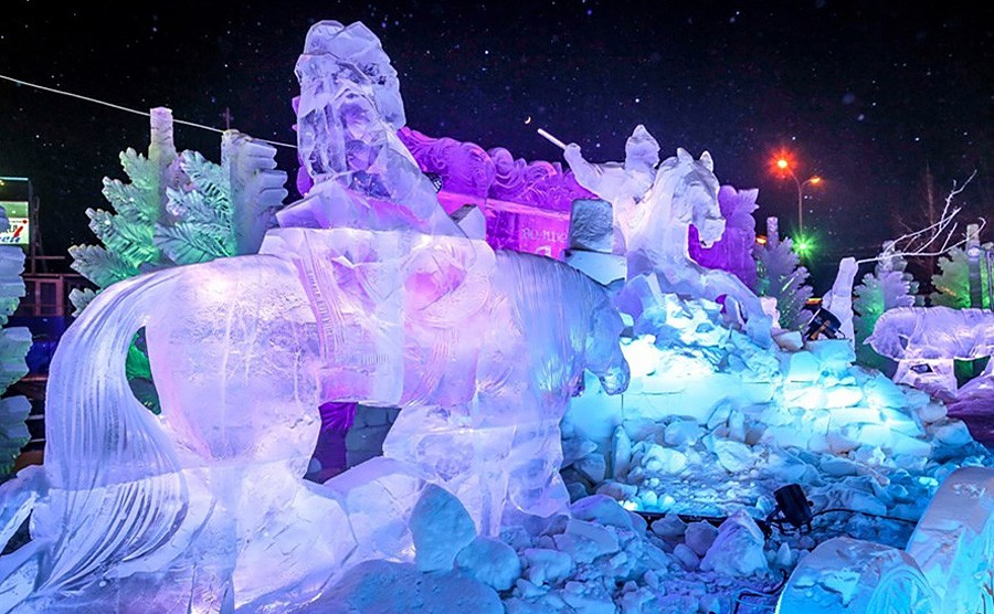 Волшебный лед Сибири 2018