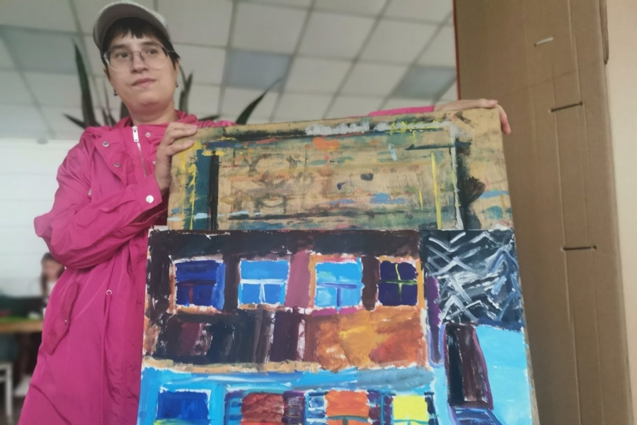 Хотим поделиться работой Кати Лопатиной