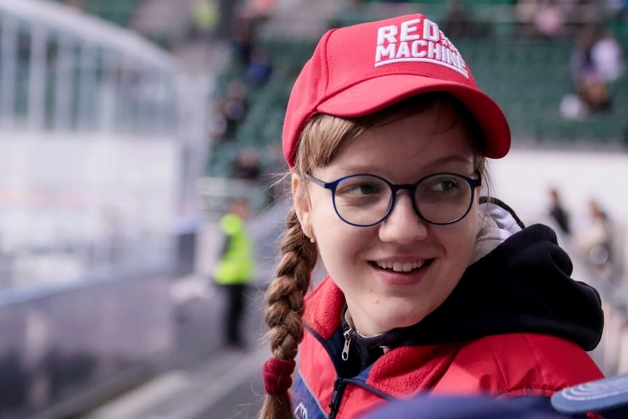 Фоторепортаж. Болеем за ХК &laquo;Сокол&raquo; Красноярск