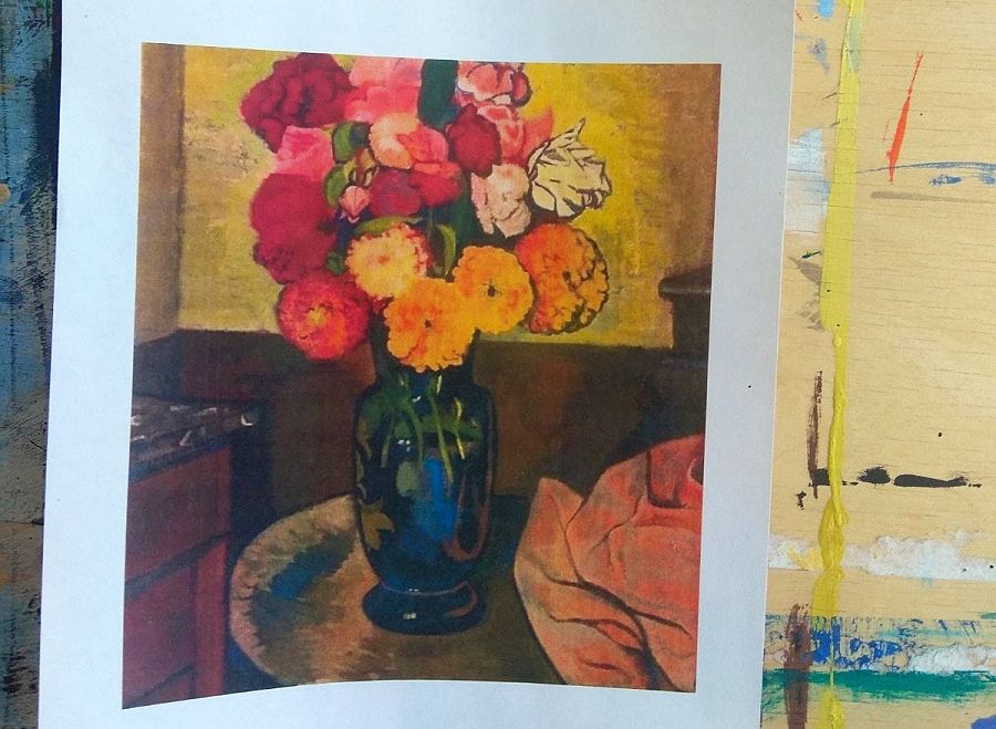 Натюрморт с цветами  Сюзанны Володон