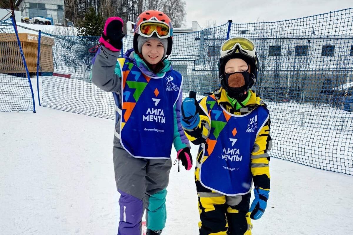 Настя и Егор Ларины. Открыли сезон в этом году!!!