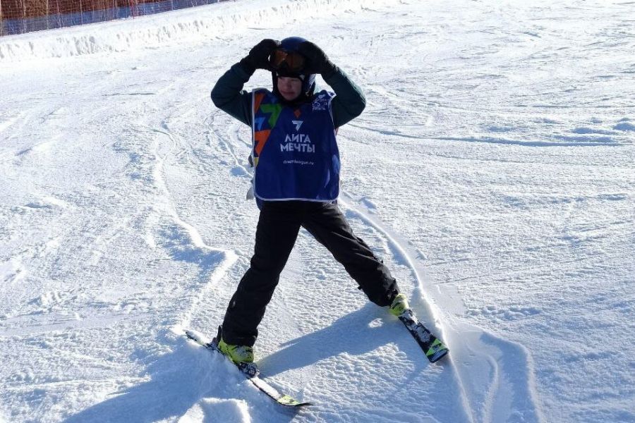 Вахнин Андрей завершил занятия по путёвке «Лыжи мечты» Красноярск