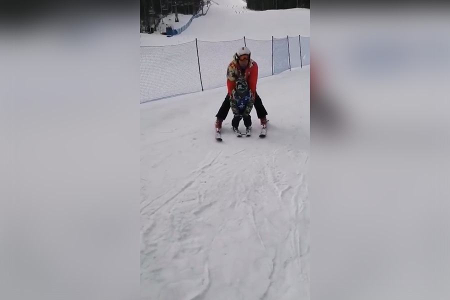 Матвей Тимофеев никогда не мечтал встать на лыжи