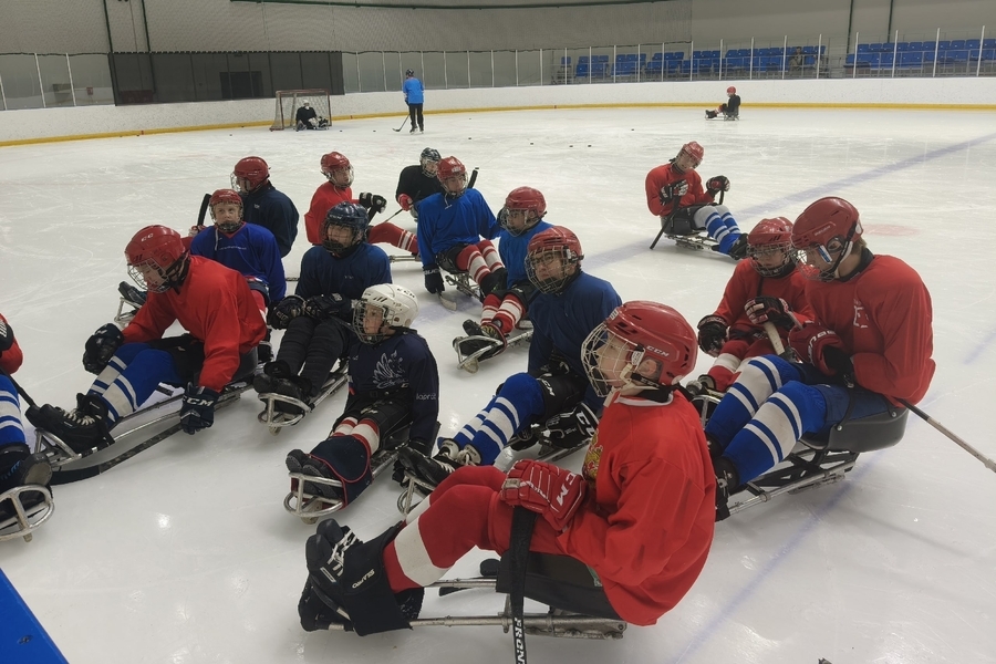 Ледовая тренировка. Кристалл Арена