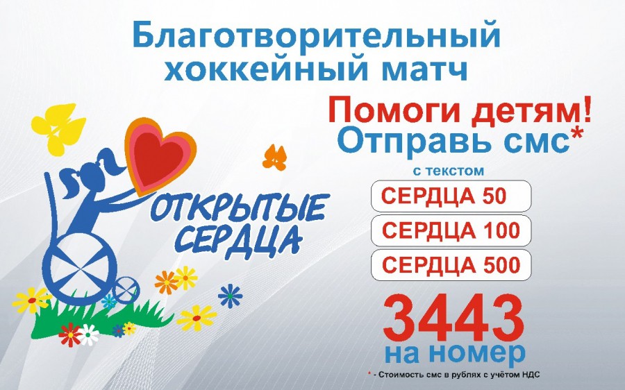 Благотворительный хоккейный матч