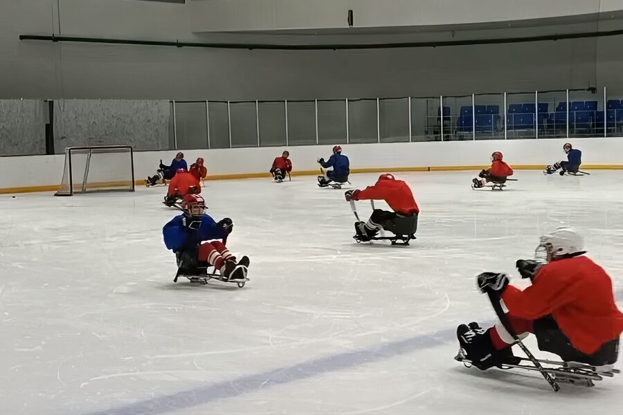 Выходные начинаем с ледовой тренировки