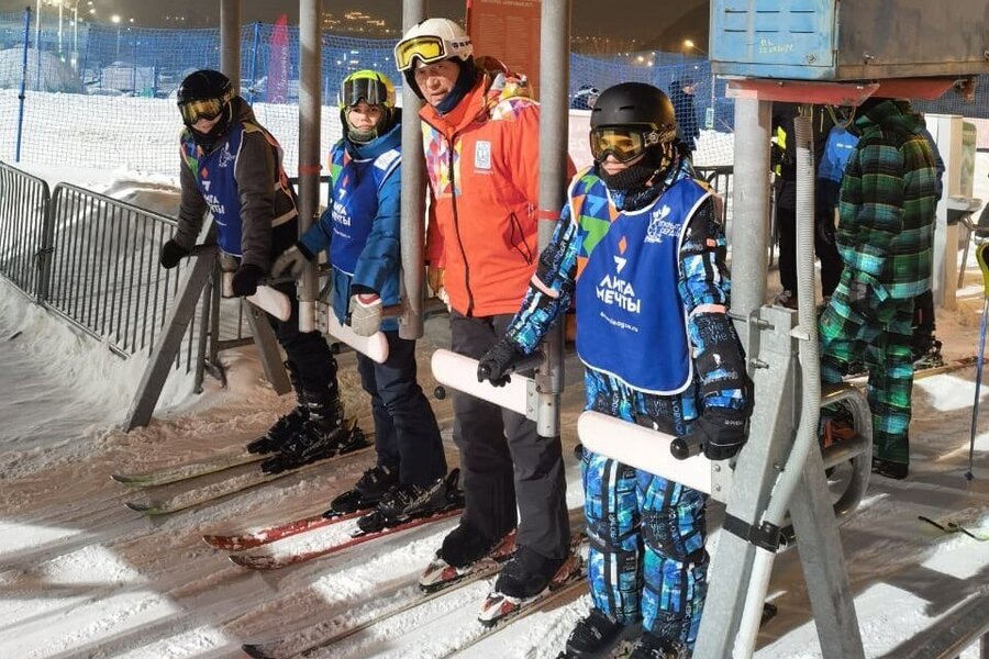 Групповые занятия по программе &laquo;Лыжи мечты Красноярск&raquo;