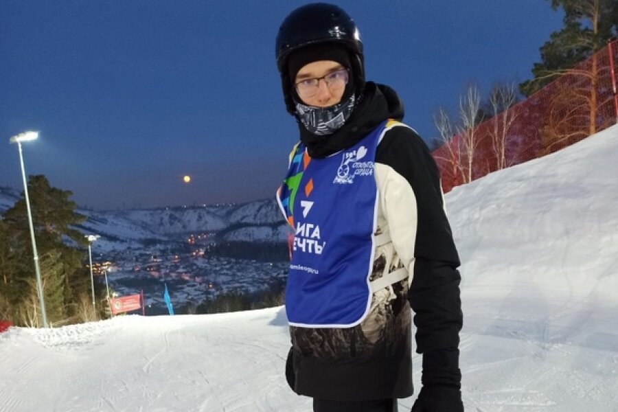 Фёдоров Арсений закончил занятия по путёвке «Лыжи мечты Красноярск»