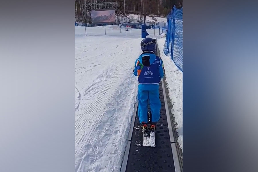 Андрей Вахнин на склоне уже третий сезон!