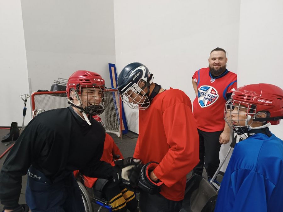 Тренировочные сборы &laquo;МОЛОДЕЖКА SLEDGE&raquo; Выходим на лёд!