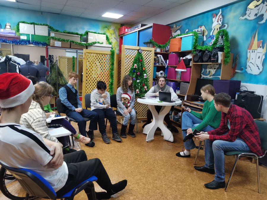 Готовимся к новому году в лучших традициях студии