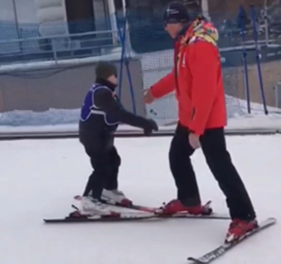 Чивчан Володя. Наше очередное занятие с любимым тренером