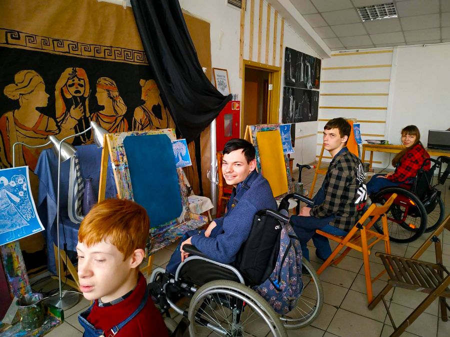 Рисуем ангелов или наши в Поздеевке