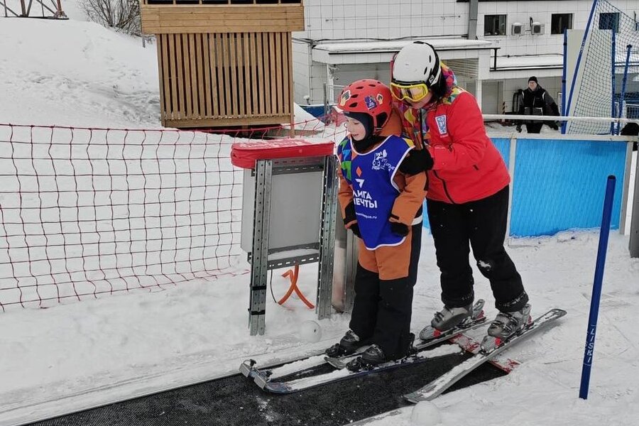 Селюнин Ермалай на занятии по программе
