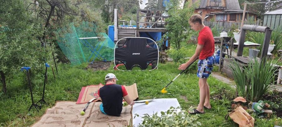 Открываем рубрику #летонаспорте