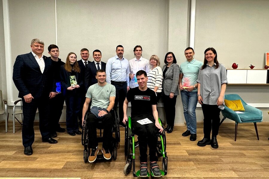 В СФУ презентовали VR-тренажёр для следж-хоккея