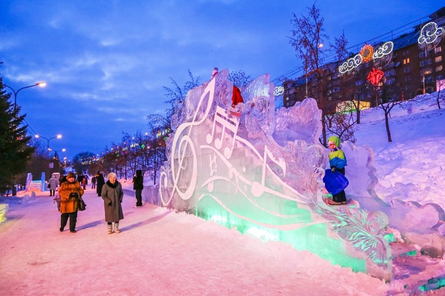 Волшебный лед Сибири