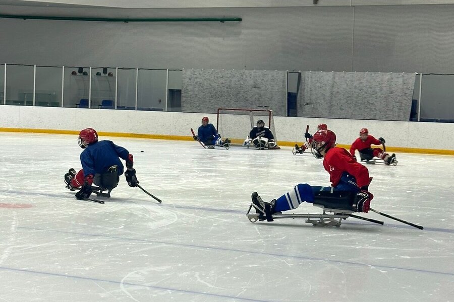 Утро на ледовой