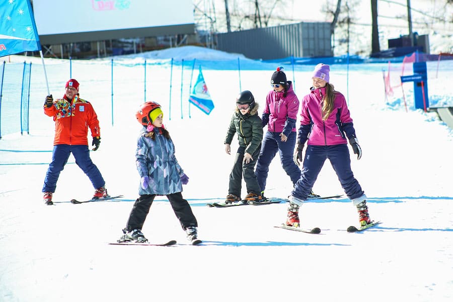 КЭФ. Праздник для детей программы &laquo;Лыжи мечты Красноярск&raquo;