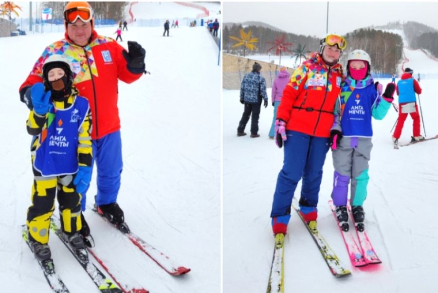 Ура! Заработал учебный склон!