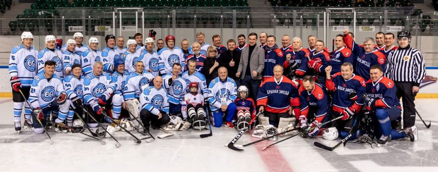 Провели 23 февраля с нашими друзьями ветеранами спорта