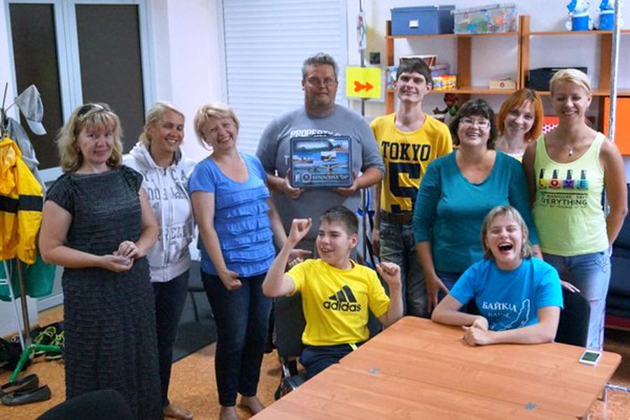 Бочча. Лето. Дружеская встреча.