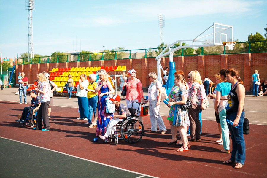 Краевые соревнования по бочча