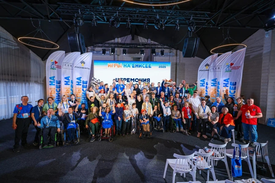 На берегах Енисея состоялся спортивный праздник!