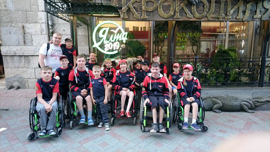 Учебно-тренировочные сборы по следж-хоккею в Ялте