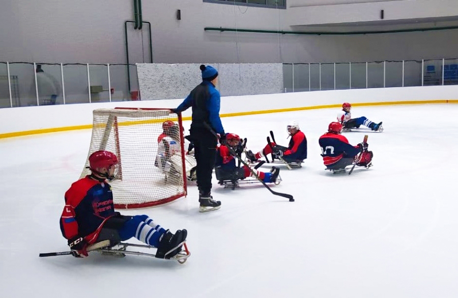 Хроника ледовых тренировок Красной молнии 23.11.2020