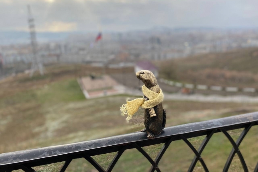 Завершили реализацию проекта «Время идти в поход» большой экскурсией по Красноярску