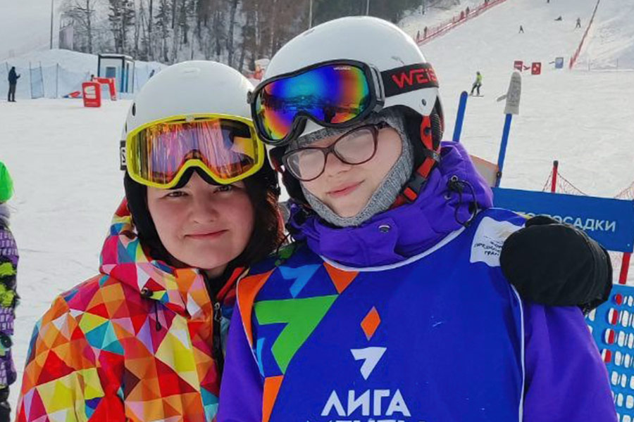 Настя Савчук. 3-е занятие. Отлично покатались!