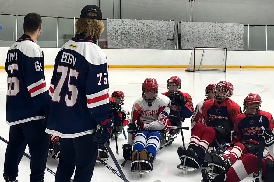 Когда на улице +35, помогают охладиться даже воспоминания о ледовых тренировках!