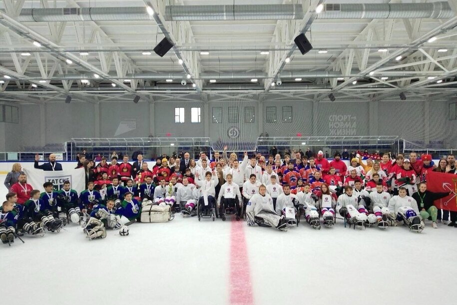 О первенстве России по следж-хоккею в паблике Паралимпийского комитета России