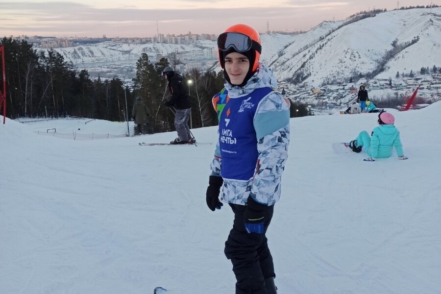 Посохин Виталий закончил занятия по путёвке «Лыжи мечты Красноярск»